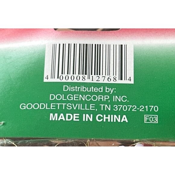 Four 4-pack Dolgencorp, Inc. Multicolored Striped Plastic Candy Decorations-NEW - Picture 4 of 11